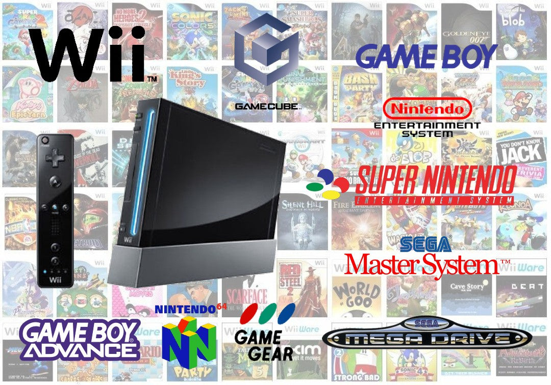 Full Wii Bundle + 1tb HDD GameCube & Wii Titles